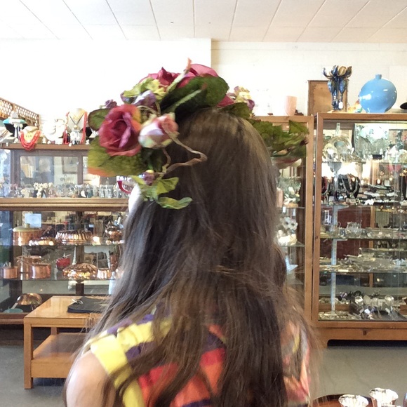 RETIRED LISTING Springtime Handmade Crown Garland - Picture 3 of 8